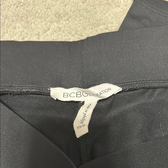 BCBGeneration Black High-Waist Leggings - Picture 2 of 4